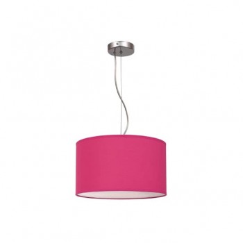 Distribuidor - Lâmpadas Diversas | Colgantes Moderno | COLGANTE NICOLE FUCSIA 1XE27 (REGX30D) Ref: 042993000